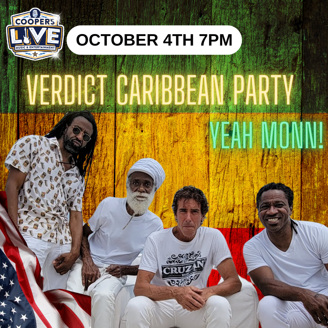The Verdict Reggae / Soca Band 7pm w DJ Cesar Cab All Night. - At